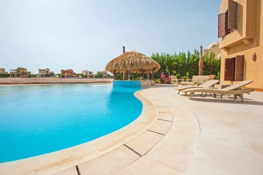 Y 140 Wast Golf Heated Private Pool Villa Hurghada Exterior photo